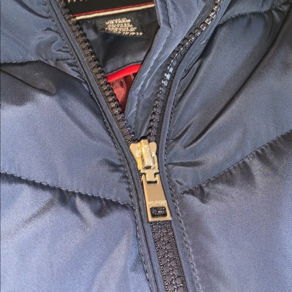 Tommy Hilfiger Navy Blue Coat PXS Petite EUC!! - Picture 8 of 17